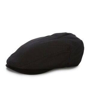 Brixton Hat Cap Newbury Snap Cap Fitted Mens One Size Black Flat Ivy Newsboy